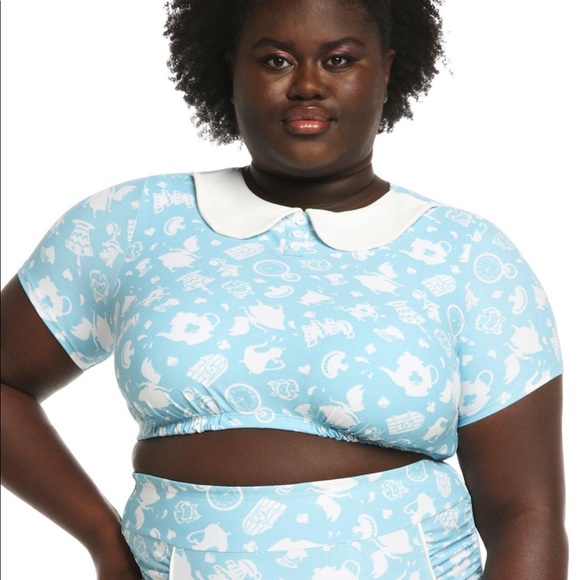 Hot topic Alice in wonderland Disney swimsuit never worn - Picture 2 of 5